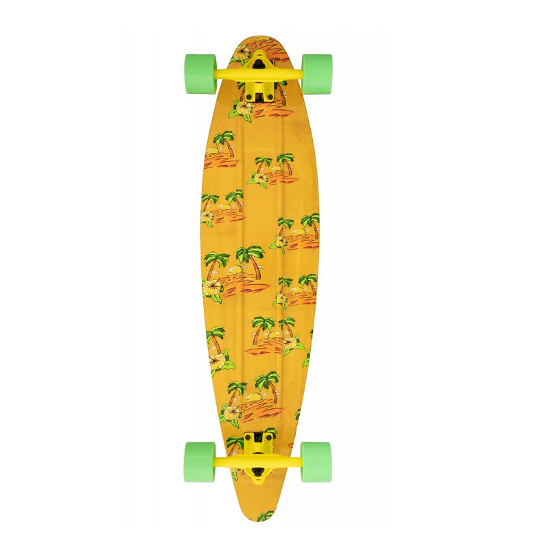 Longboard Skate D Street Pintail Oasis 36” Giallo