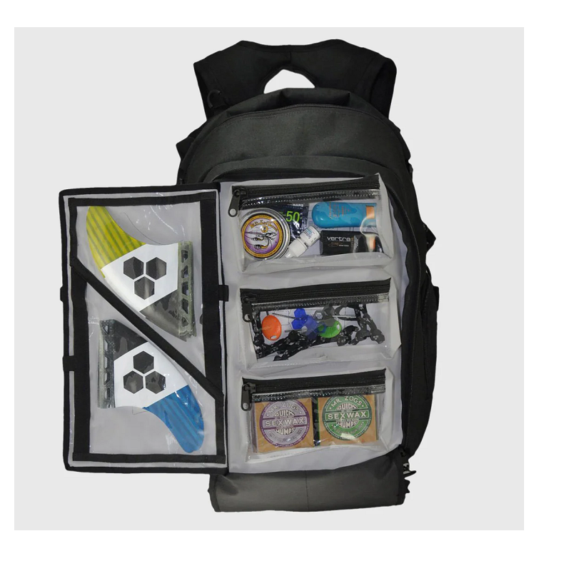 Zaino Channel Island Surf Essential Packback 42L Nero Liquido Store