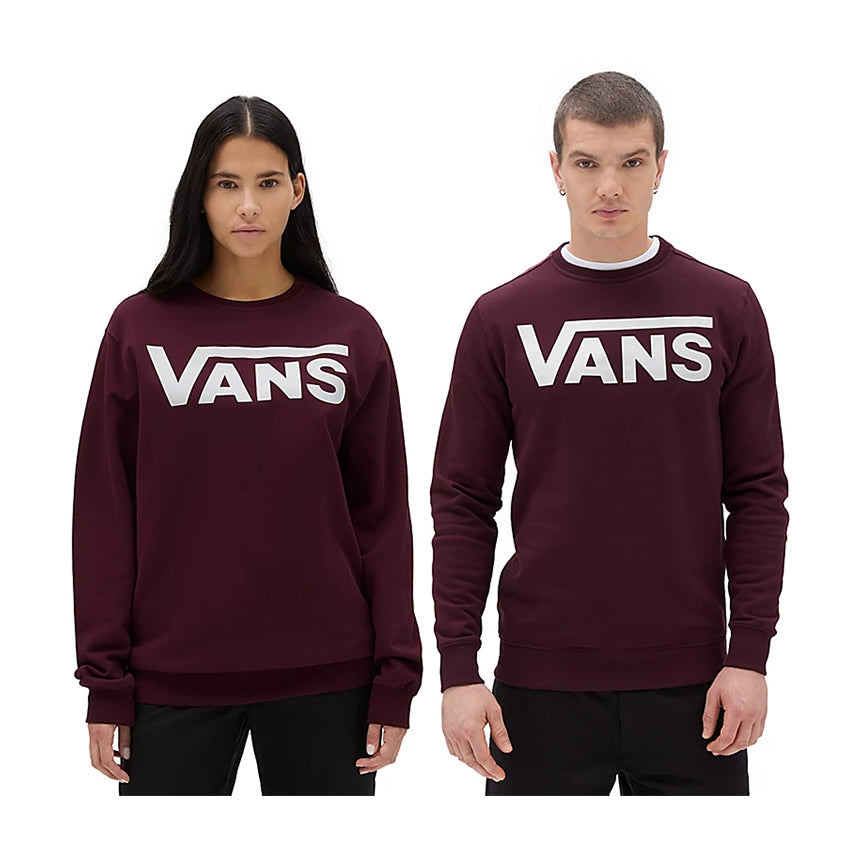 Felpa Vans Classic Crew Bordeaux