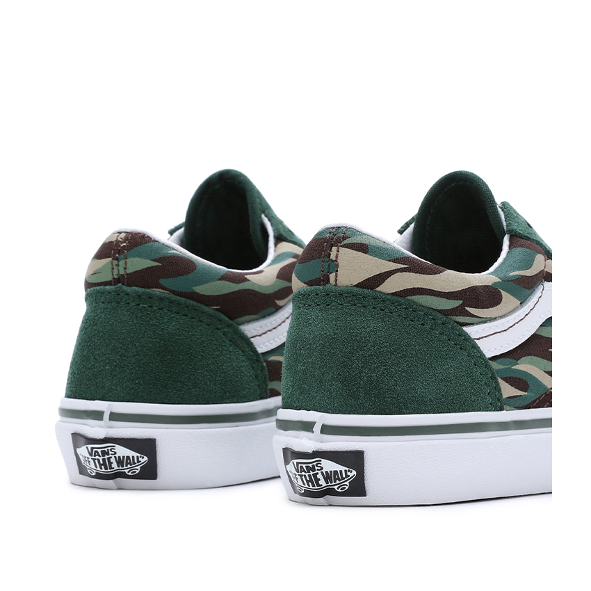 Turnschuhe Vans Old Skool Bambino Camo Verde