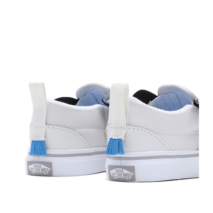 Vans slip on bambino top grigio