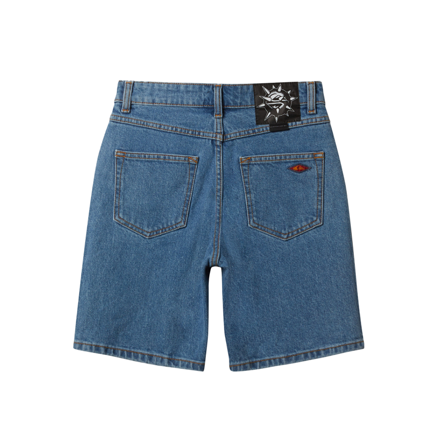 Bermuda Quiksilver Bambino Saturn Baggy Jeans Shorts Denim
