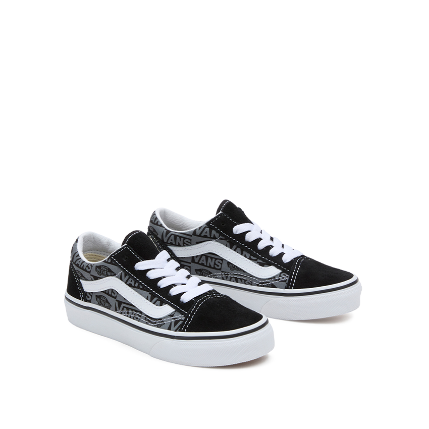 Sneakers Vans Bambino Old Skool Logo Nero