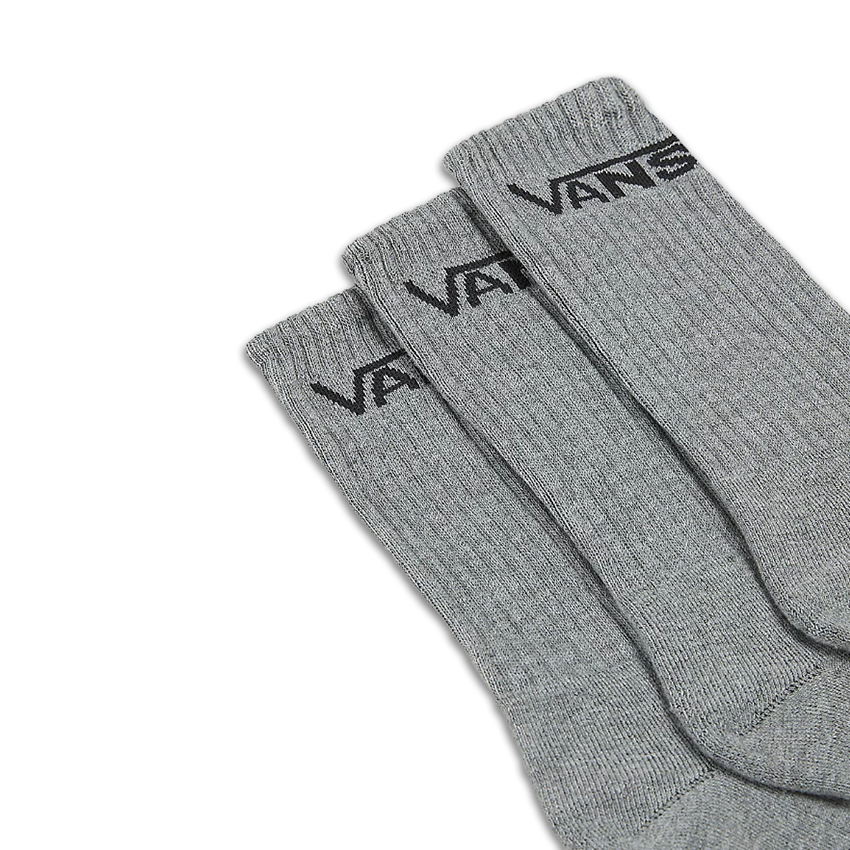 Calzini Vans Classic Crew 3pc Grigio