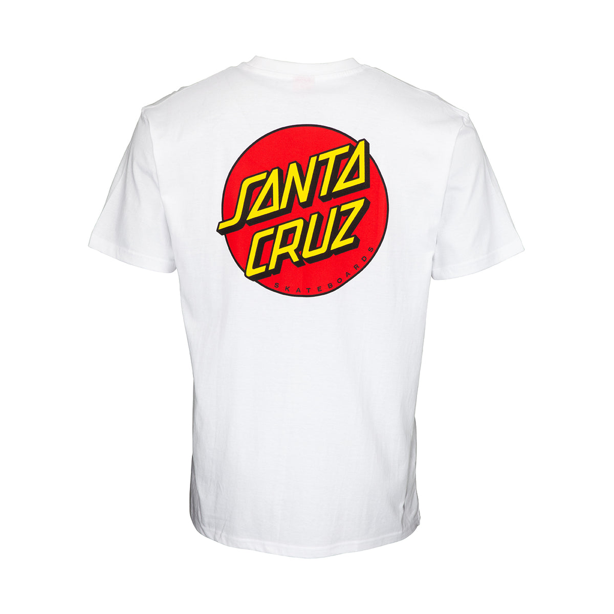 T shirt Santa Cruz Classic Dot Bianca su Liquido Store