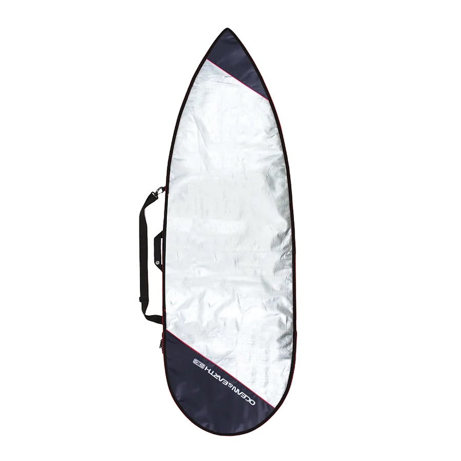 Sacca Surf Ocean & Earth  Barry Basic Surfboard Cover 6'4" Rosso