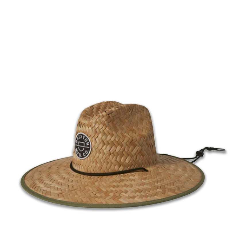 Cappello Brixton Crest Sun Hat BeigeVerde