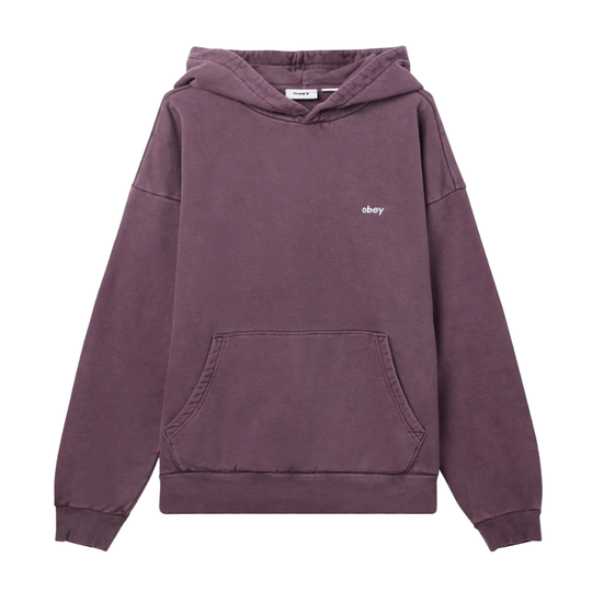 Felpa Obey Lowercase Pigment Hood Viola