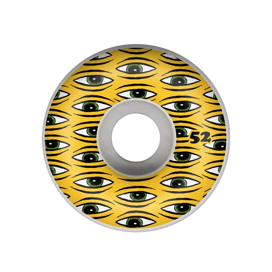 Ruote Skate Toy Machine All Seeing 52mm Giallo