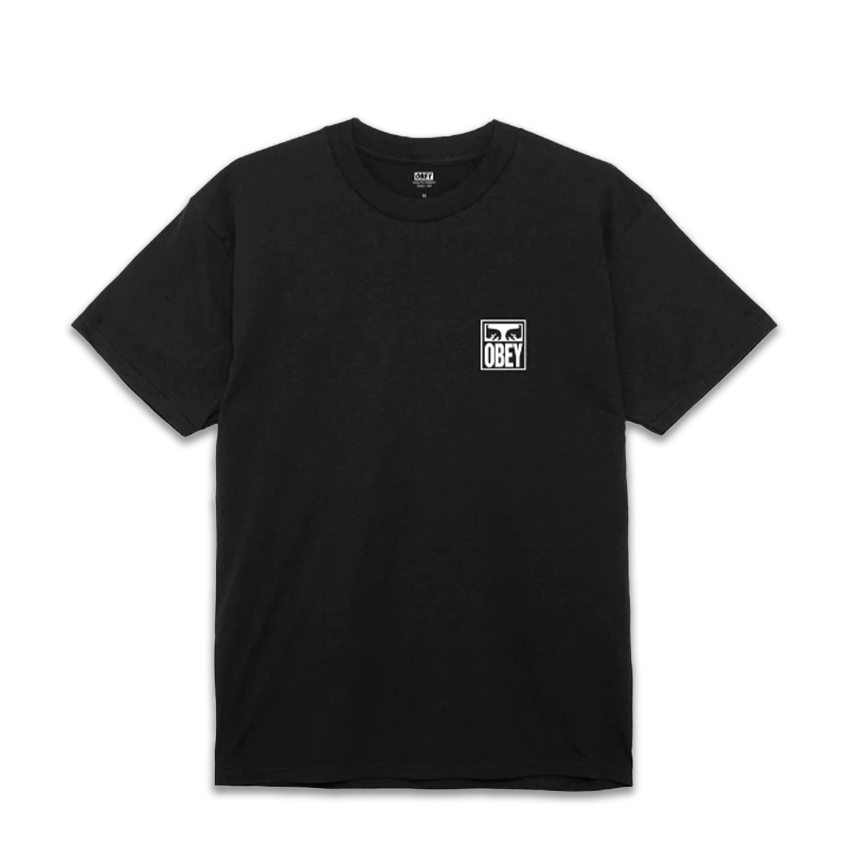 T-Shirt Obey Eyes Icon 2 Tee Nero