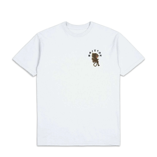T-Shirt Brixton Seeks S/S Tee Bianco