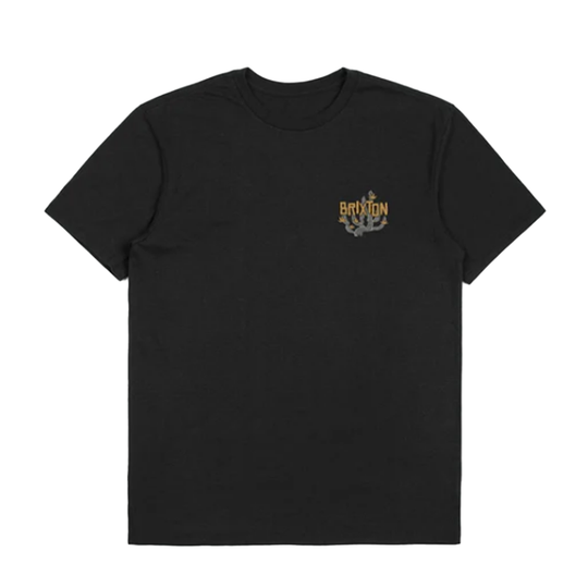 T-Shirt Brixton Valley Tee Nero