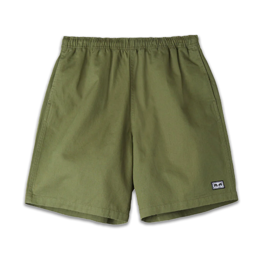 Bermuda Obey Easy Relaxed Twill Short Verde