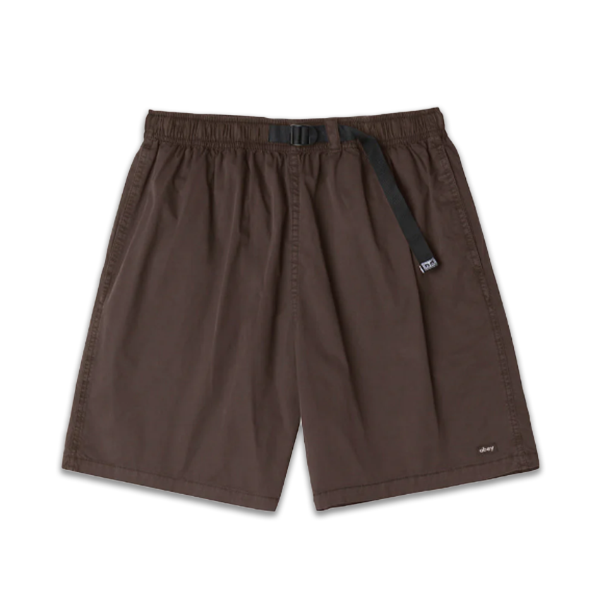 Bermuda Obey Easy Pigment Trail Short Marrone