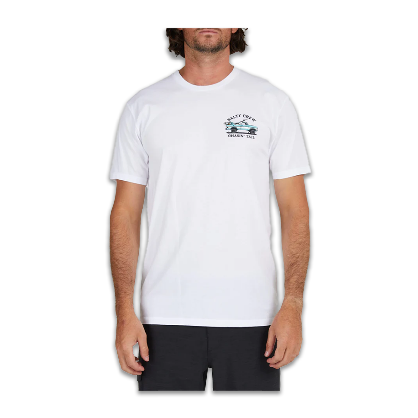 T-Shirt Salty Crew Off Road Premium Tee Bianco