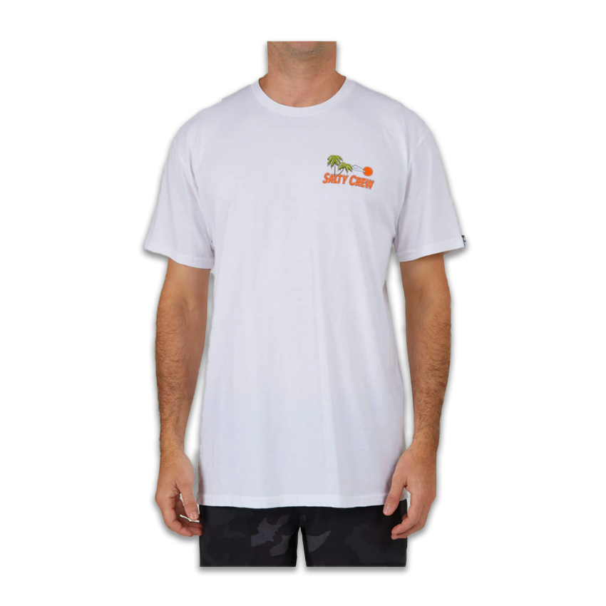T-Shirt Salty Crew Tropicali Standard Tee Bianco