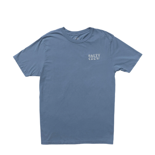 T-Shirt Salty Crew Hopper Vintage Tee Celeste