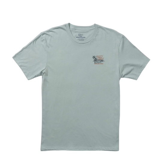 T-Shirt Salty Crew A Frame Tee Verde Acqua