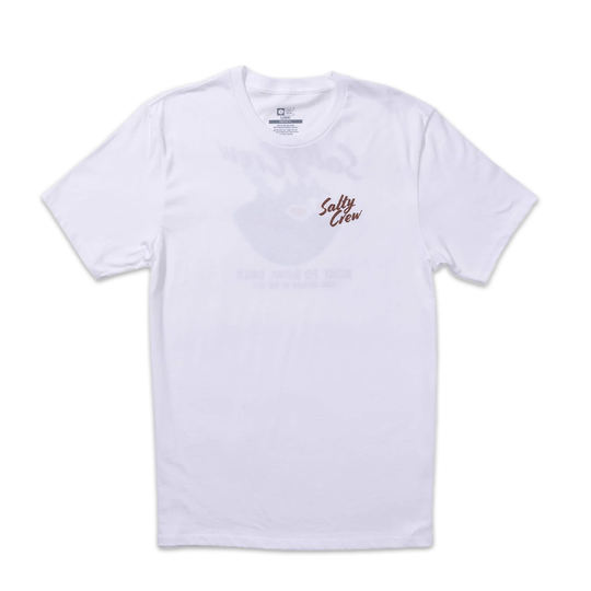 T-Shirt Salty Crew Fish Bowl Tee Bianco