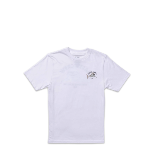 T-Shirt Bambino Salty Crew Lurking Tee Bianco