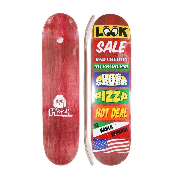 Skate Pizza Sale 8.25" Multi