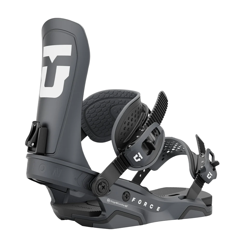 Fixations de snowboard Union Force Binding Blanc