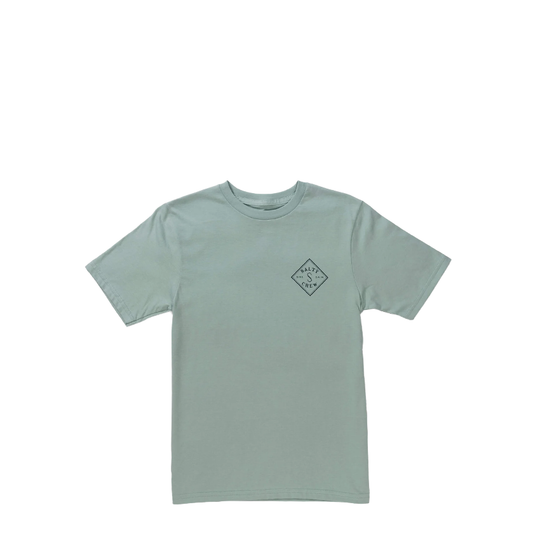 T-Shirt Bambino Salty Crew Tippet Tee Verde Acqua