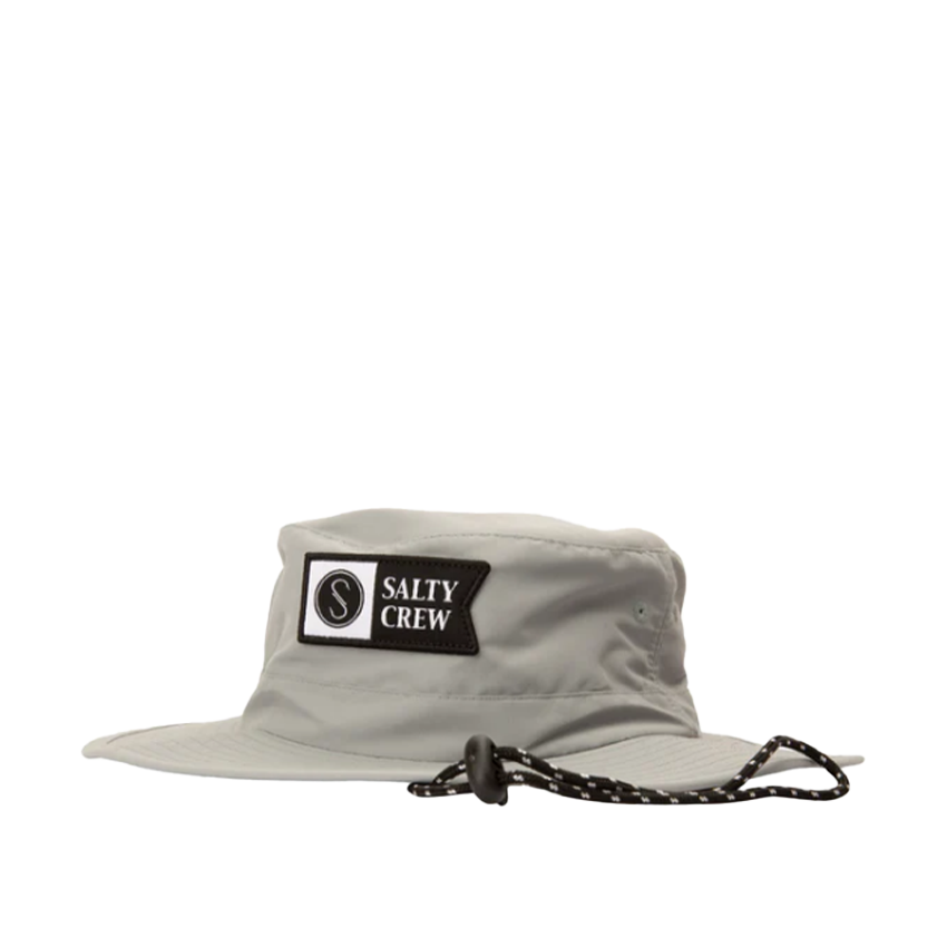 Cappello Salty Crew Alpha Tech Boonie Grigio