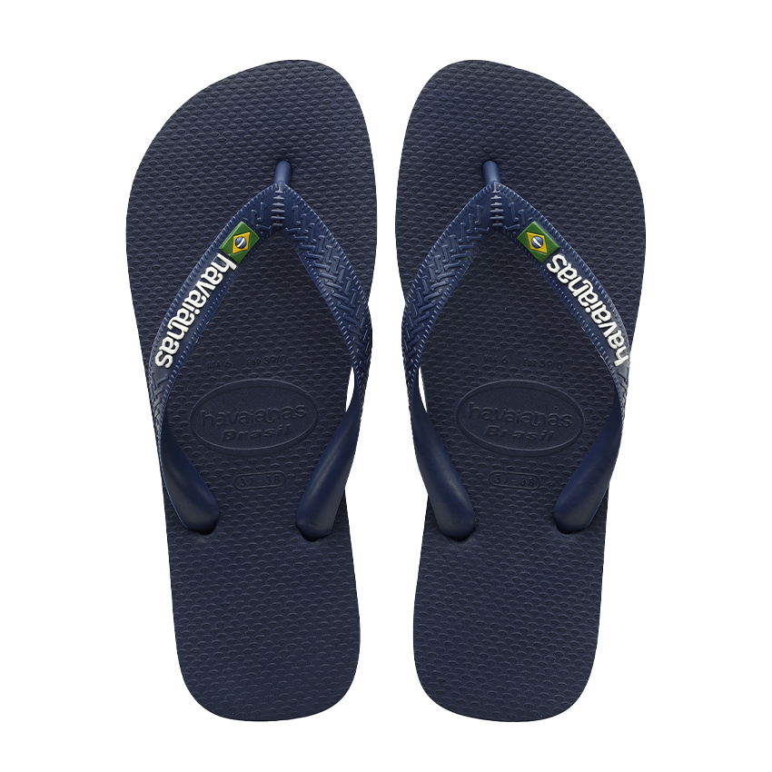 Infradito Havaianas Brasil Logo Bianco