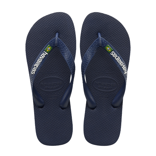 Infradito Havaianas Brasil Logo Bianco