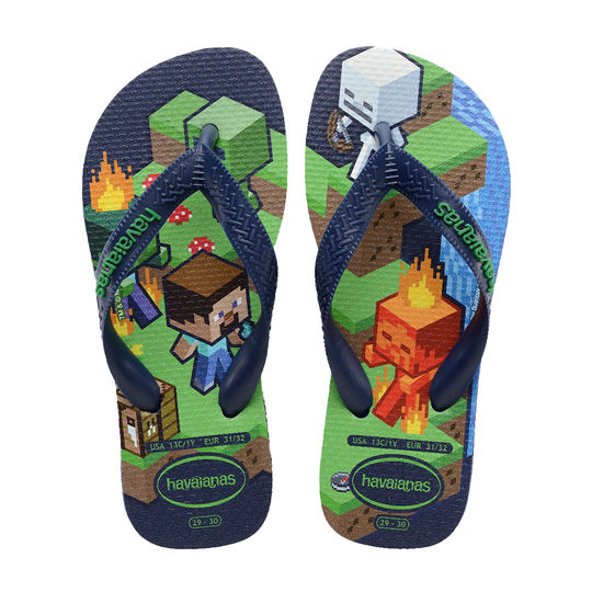 Infradito Havaianas Kids Minecraft Blu