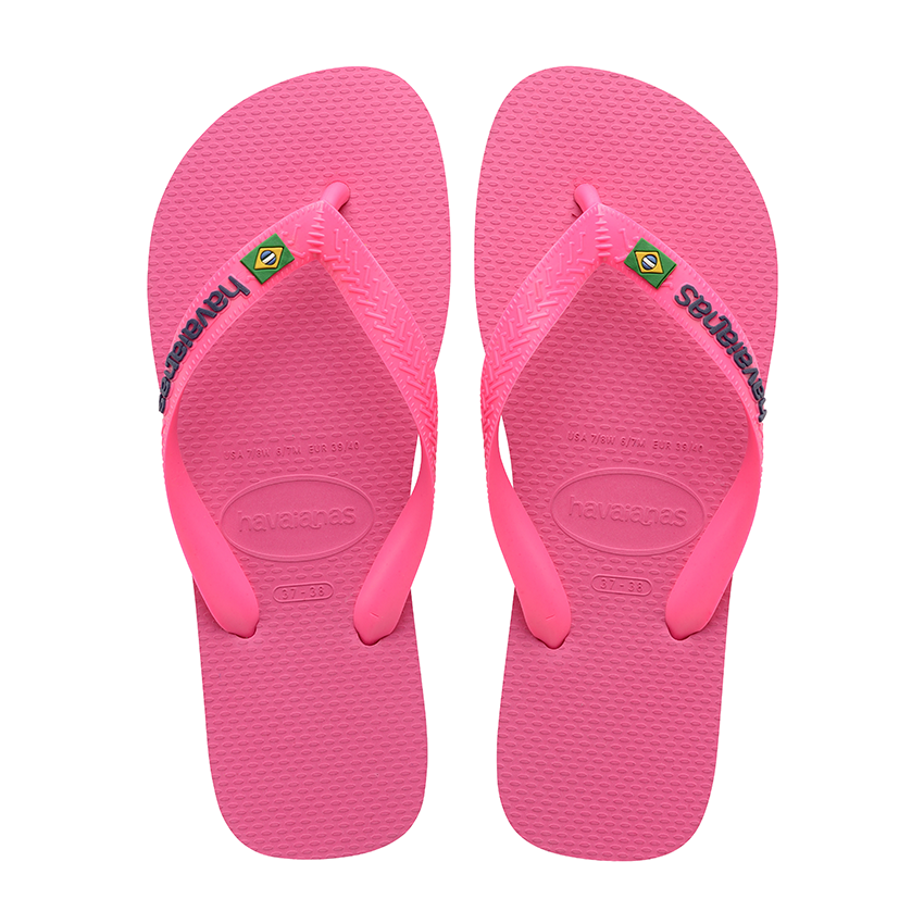 Infradito Havaianas Brasil logo Neon Rosa Acquista ora su Liquido Liquido Store