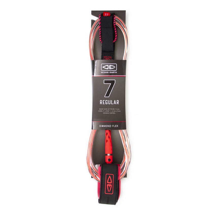 Leash Surf Ocean+Earth Regular Moulded 7'0" Coral