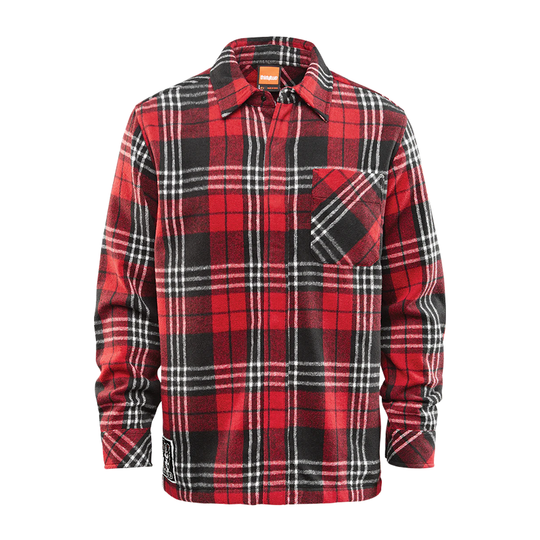 Camicia ThirtyTwo Flannel Shirt Nero/Rosso