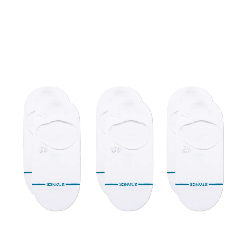 Calzini Stance Icon No Show 3 pack Bianco