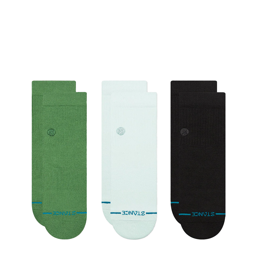 Calzini Stance Icon Quarter 3 Pack Multi