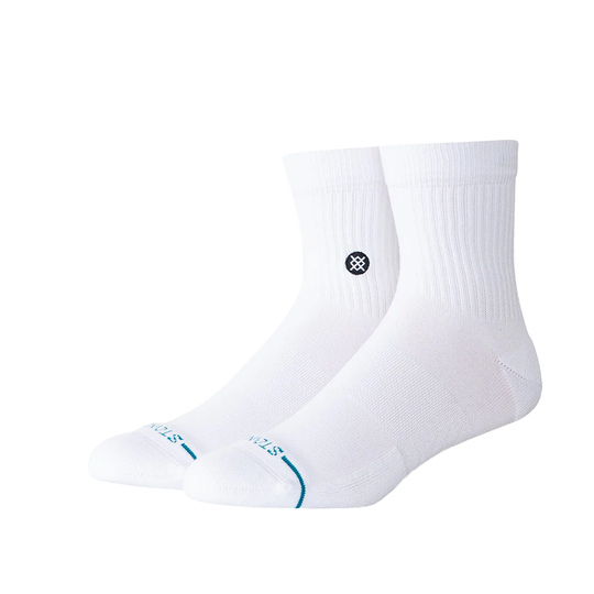 Calzini Stance Icon Quarter 3 Pack Bianco