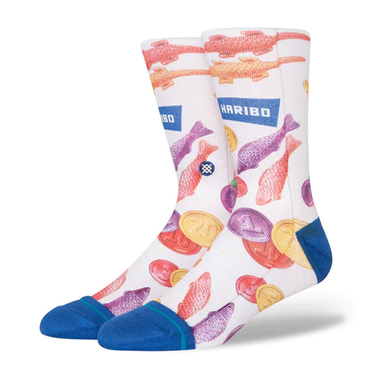 Calzini Stance x Haribo Crew Bianco