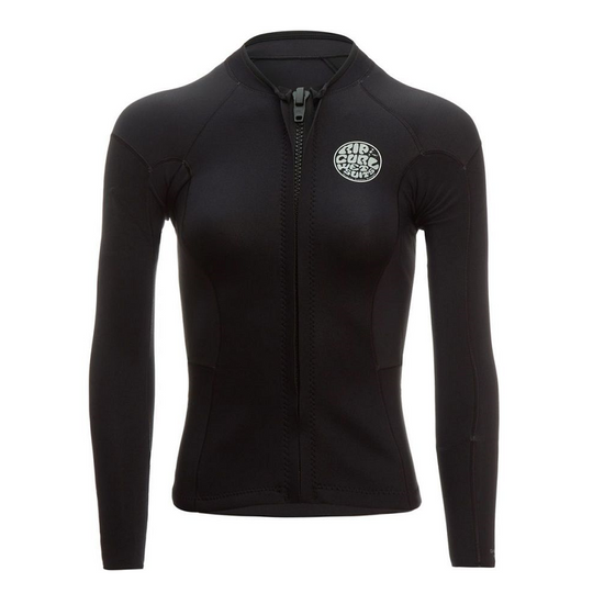 Corpetto Rip Curl Dawn Patrol Jacket 1.5 mm Donna  Nero