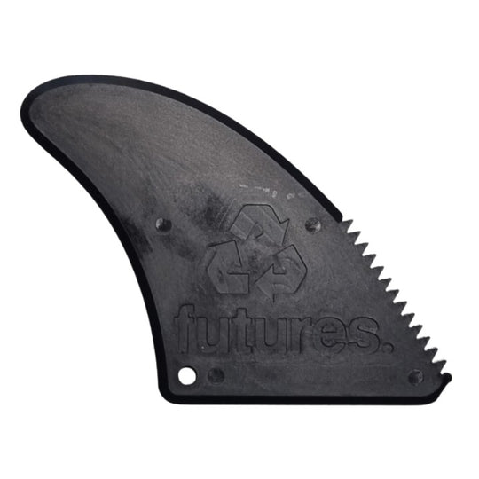 Pettine Surf Futures Fins Wax Combo Nero