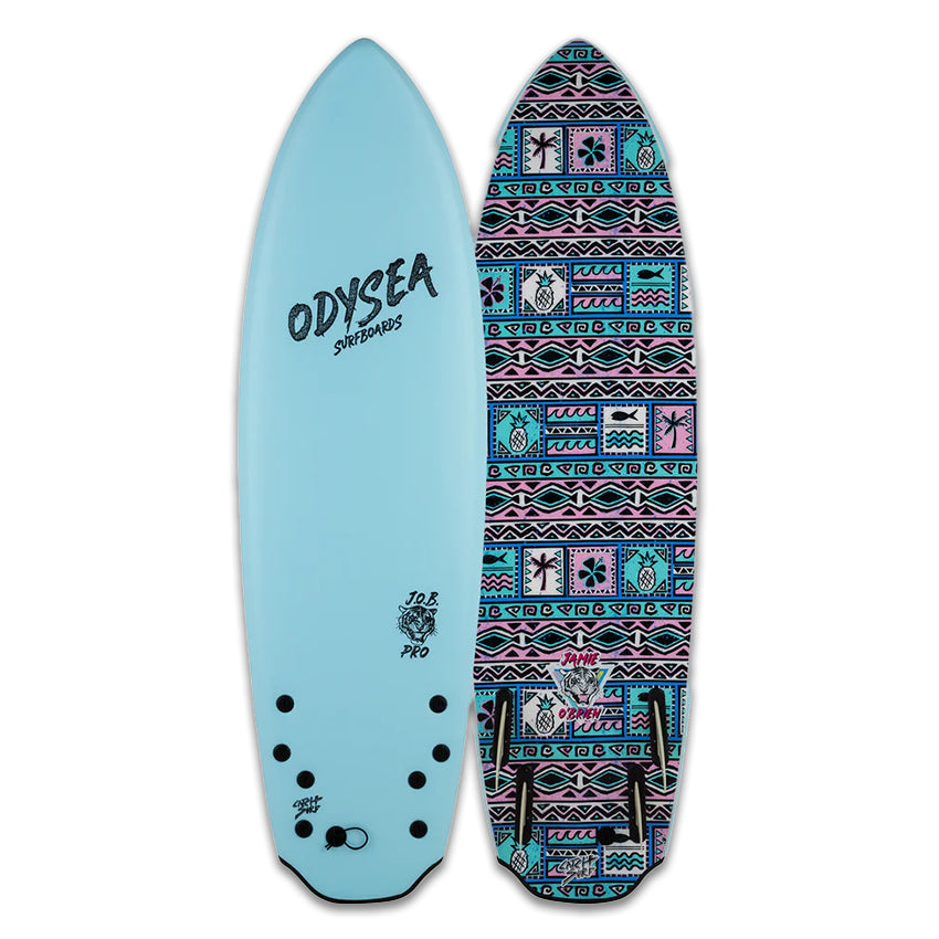 Tavola da Surf Softboard Odysea 5'8" Pro-Job Quad