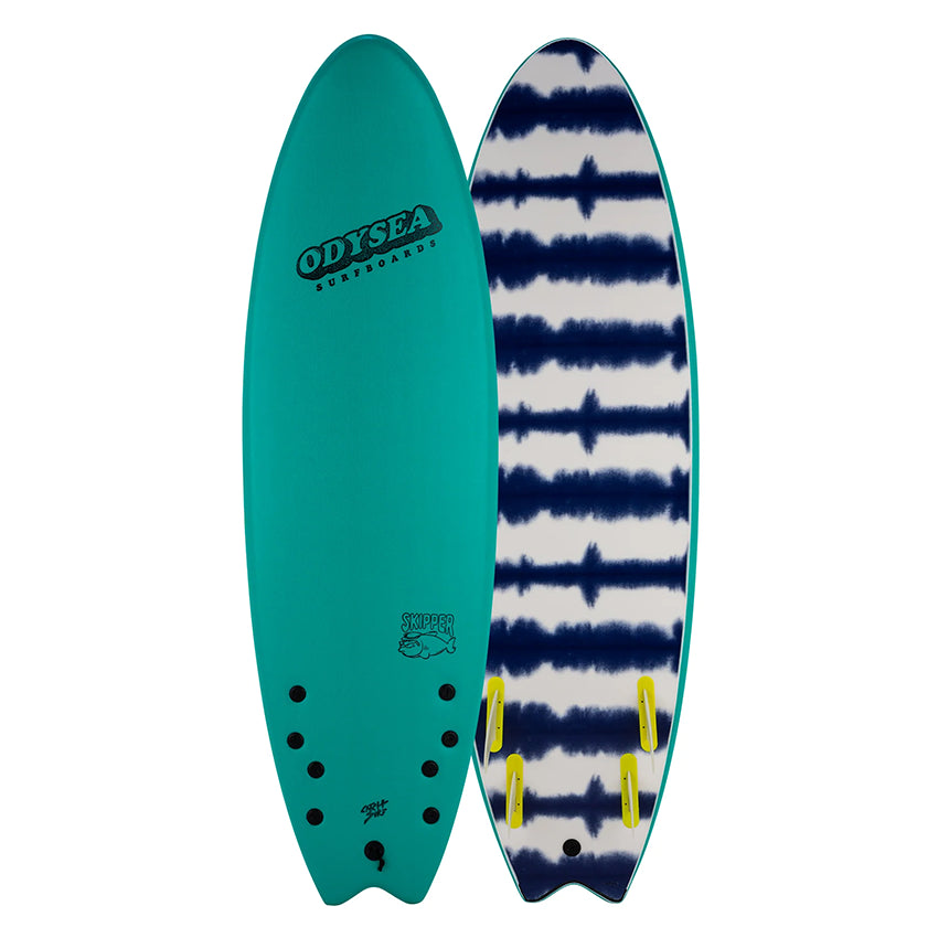 Tavola da Surf Softboard Odysea 6'6" Skipper Quad