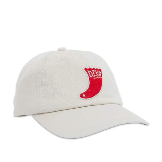 Cappello Deus Single Fin Dad Cap Bianco