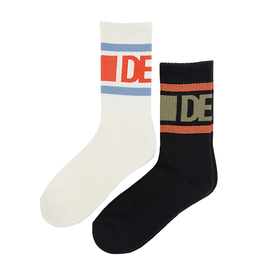 Calze Deus Based Sock Verde/Nero