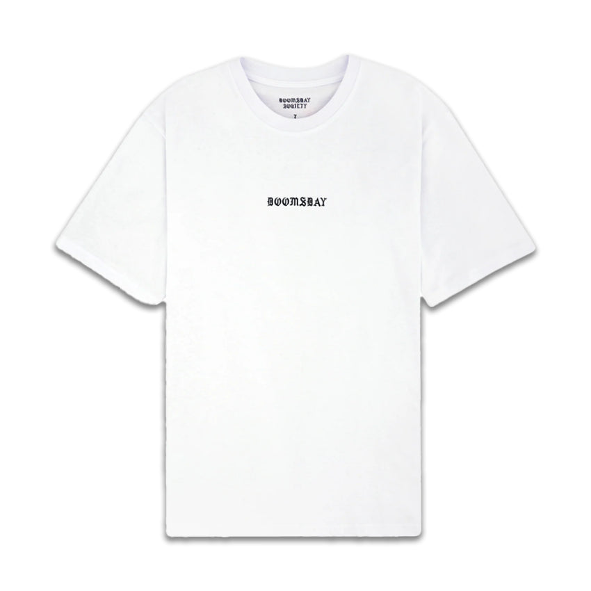 T-Shirt Doomsday Nms Tee Bianco