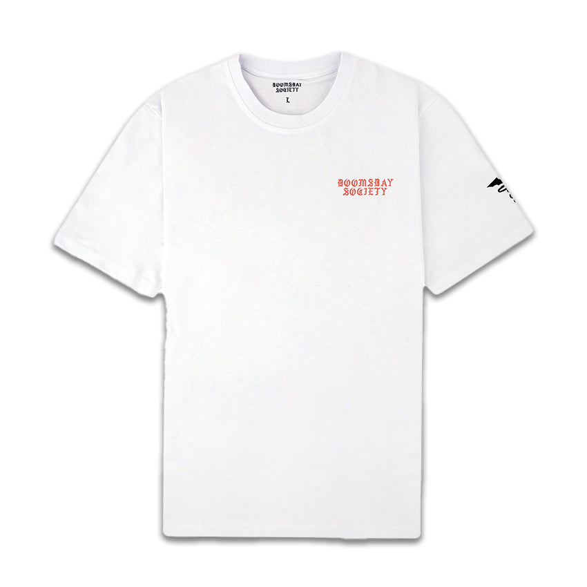 T-Shirt Doomsday Prescription Tee Bianco