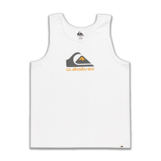 Canotta Quiksilver Comp Logo Tank Bianco
