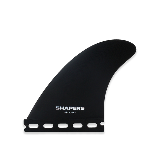 Pinne Surf Shapers Asher Pacey Twin Fin Set 4.44” Nero