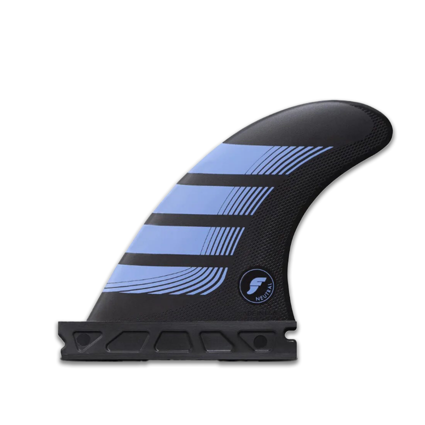 Pinne Surf Futures Fins F2 Alpha Carbon Thruster X-Small Lilla