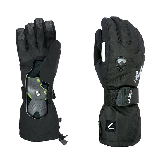 Guanti Snow Level Donna Butterfly Nero